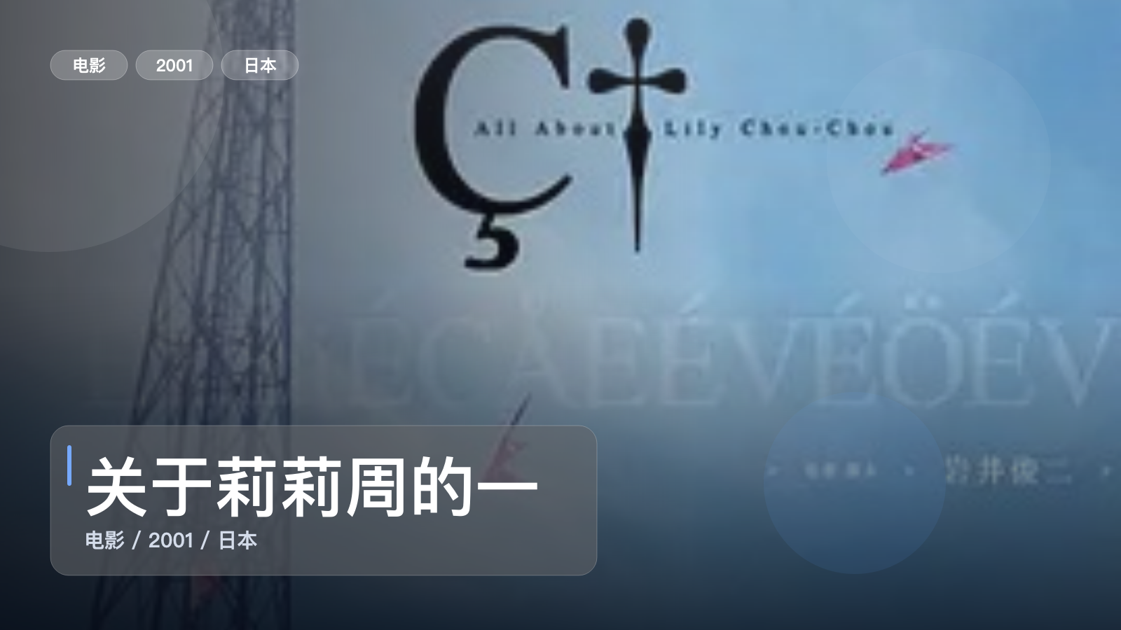 关于莉莉周的一切